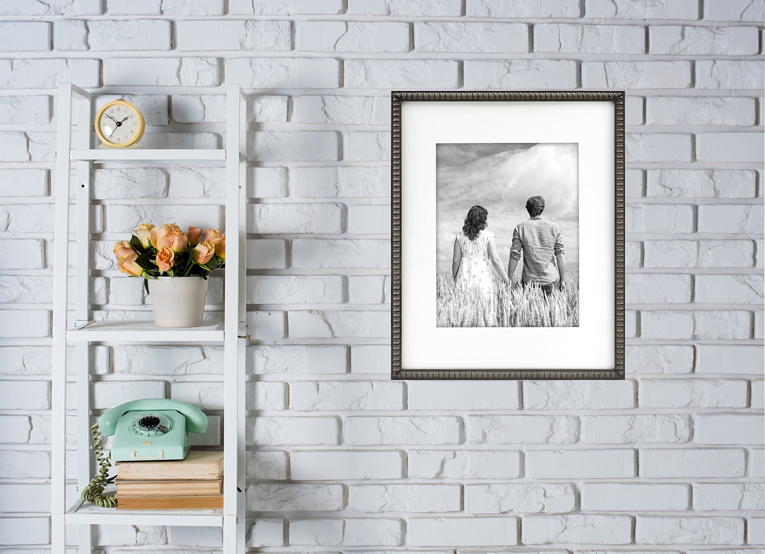 Amazon.com: MCS 16x20 Inch Beaded Frame with 11x14 Inch Mat